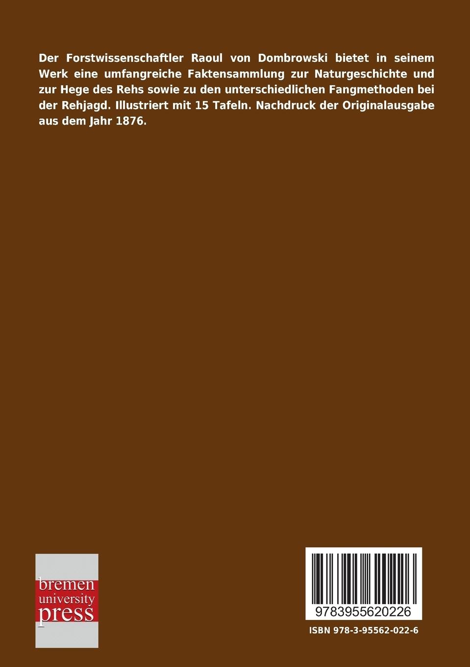 Rückseitencover Das Reh