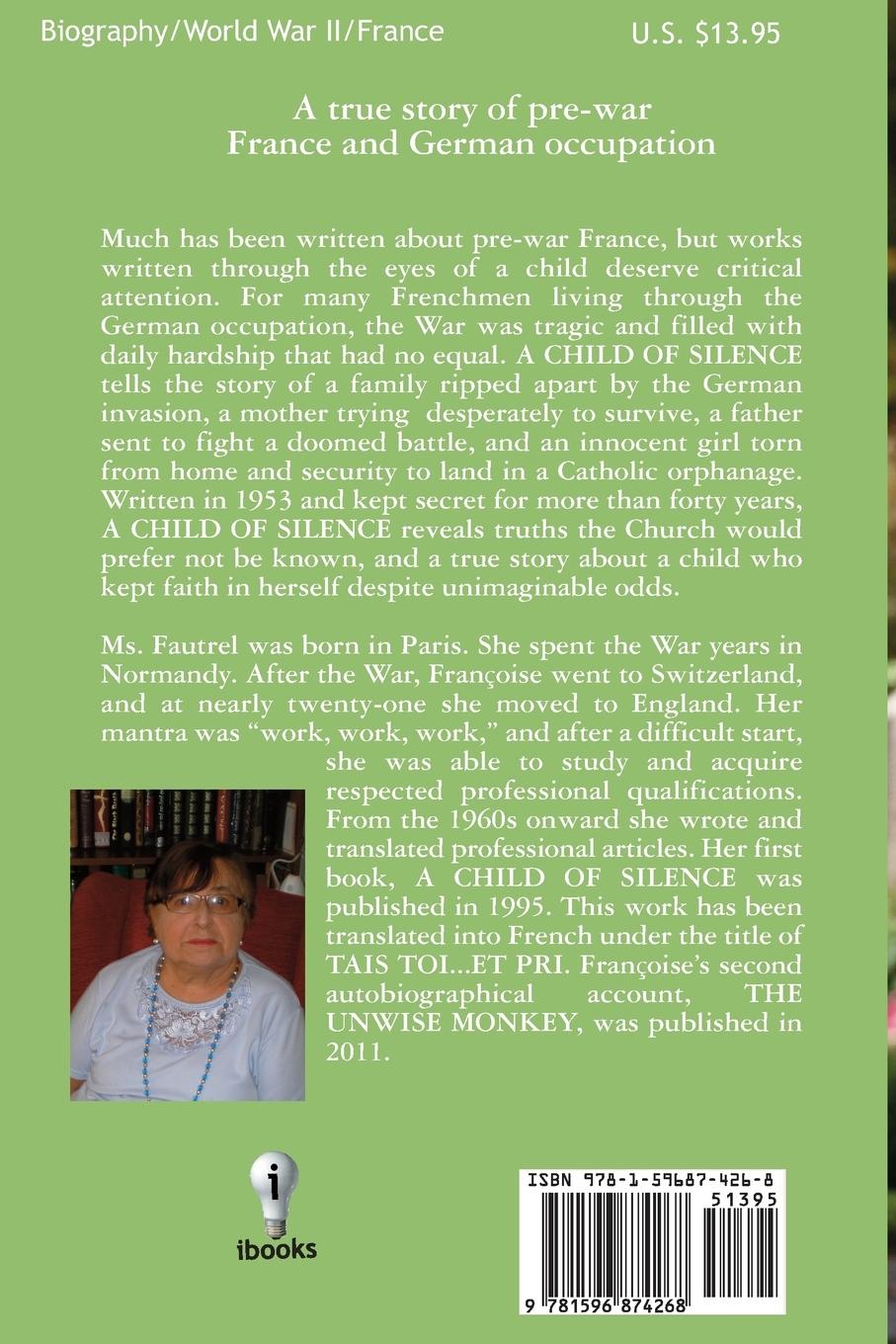 Rückseitencover A Child of Silence