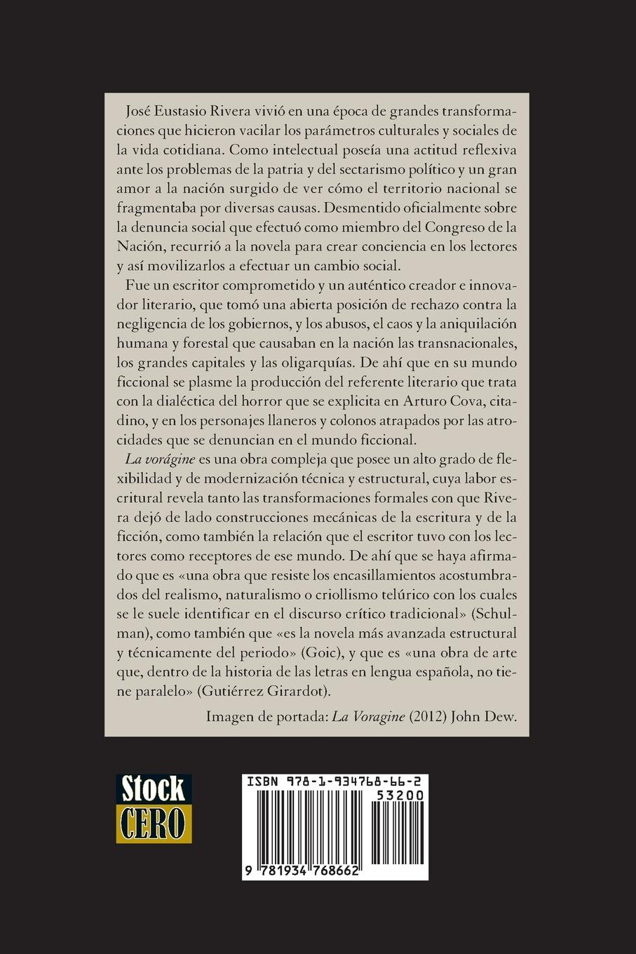 Rückseitencover La voragine
