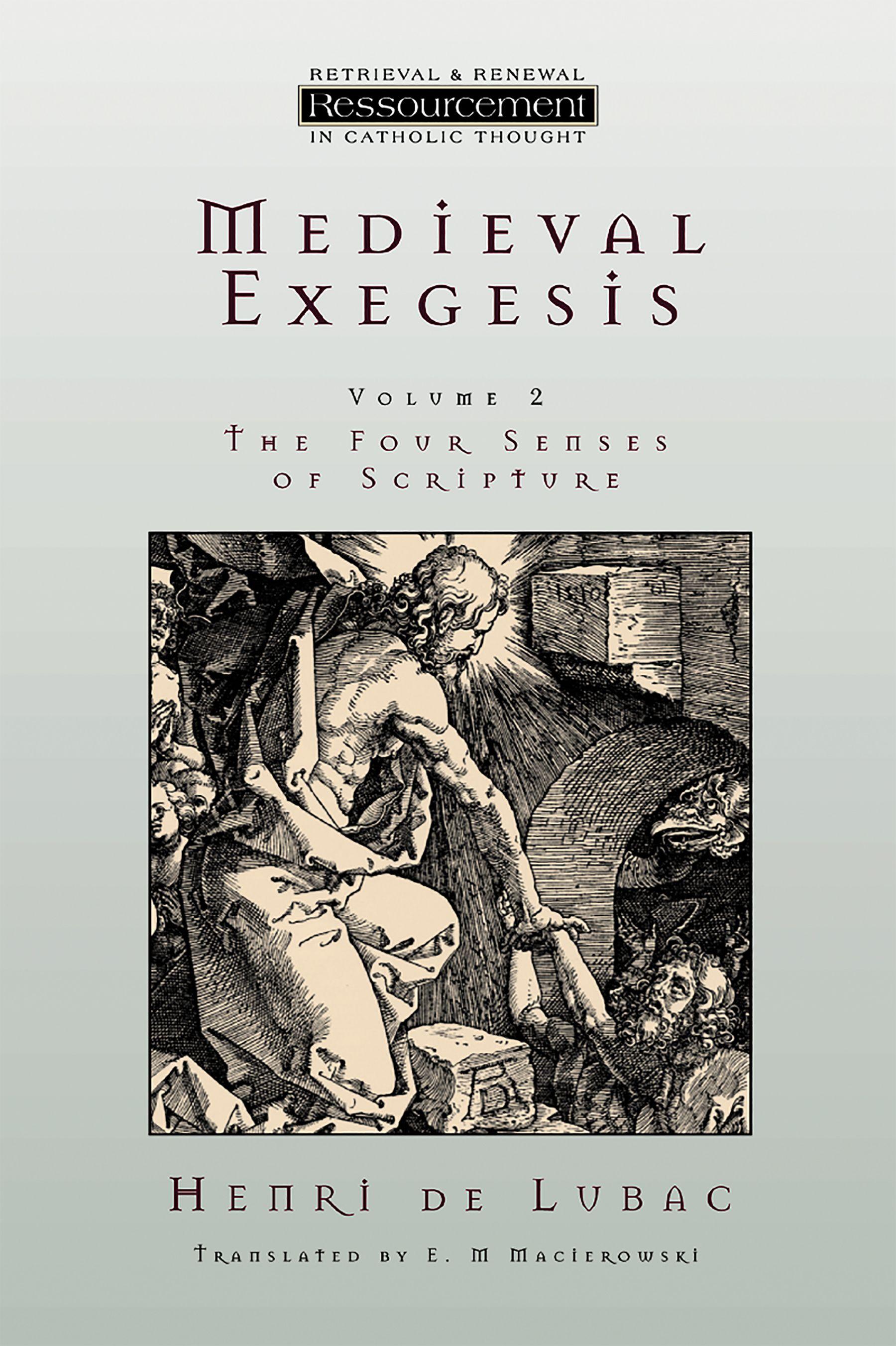 Vorderes Coverbild Medieval Exegesis vol. 2