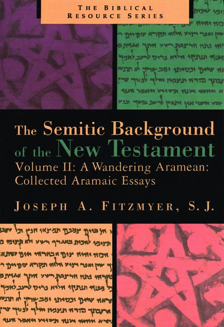 Vorderes Coverbild The Semitic Background of the New Testament, Volume 2
