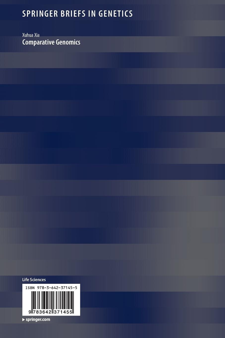 Rückseitencover Comparative Genomics