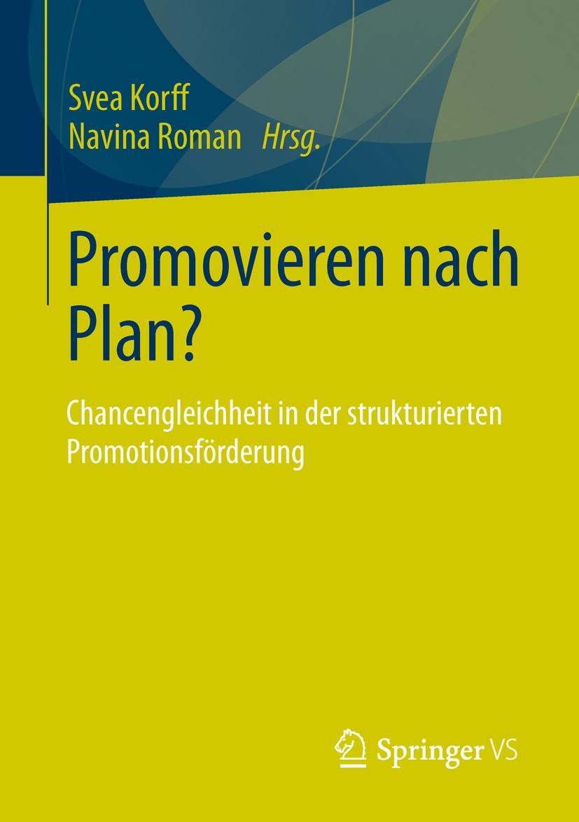 Vorderes Coverbild Promovieren nach Plan?