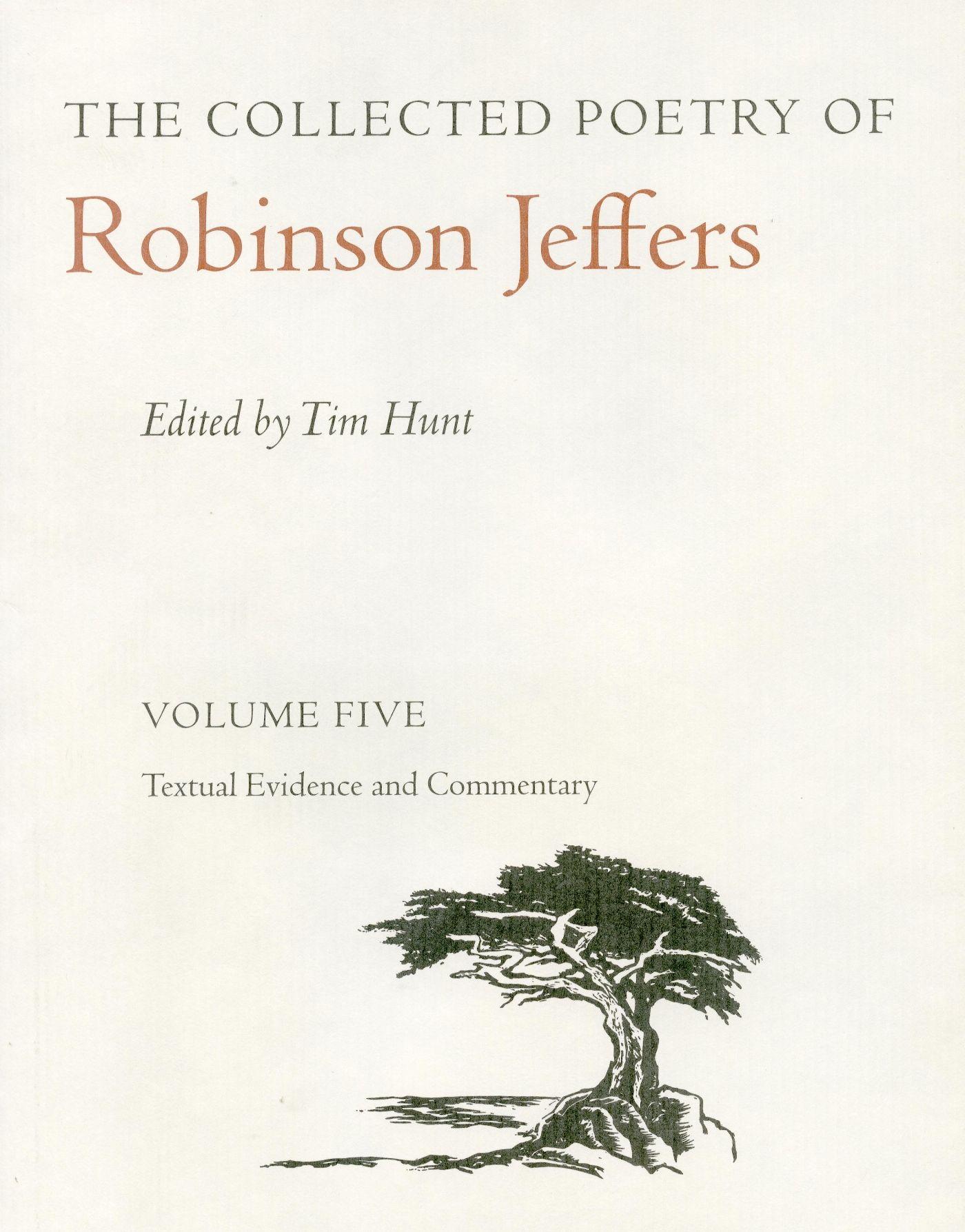 Vorderes Coverbild The Collected Poetry of Robinson Jeffers Vol 5