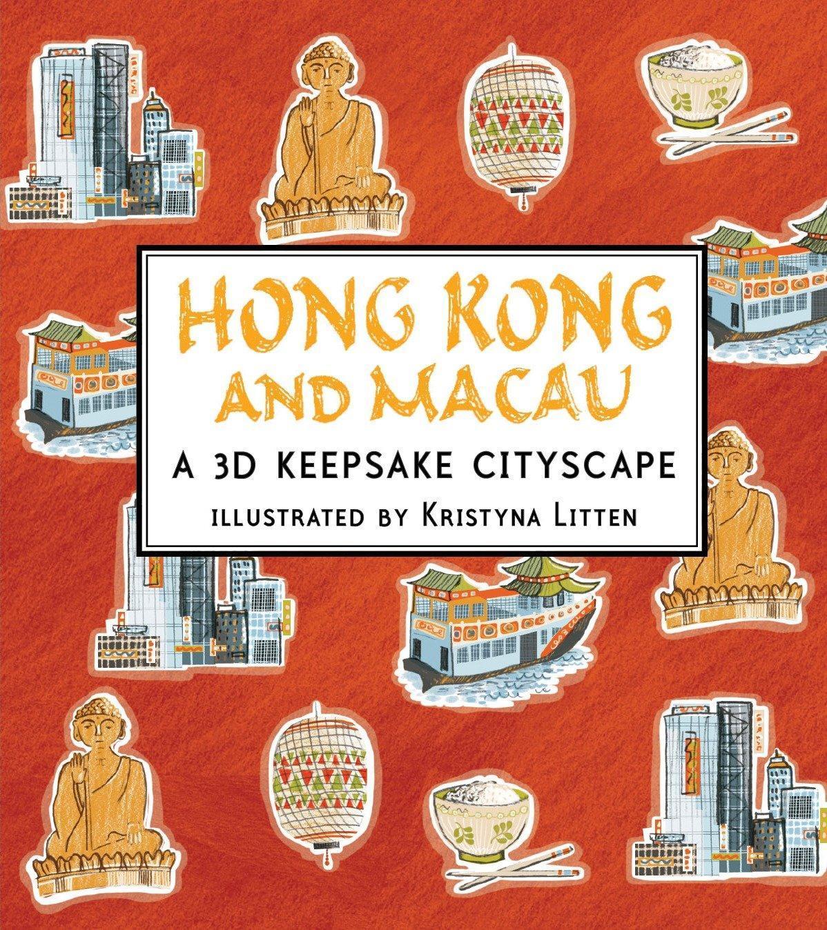 Vorderes Coverbild Hong Kong and Macau: A 3D Keepsake Cityscape