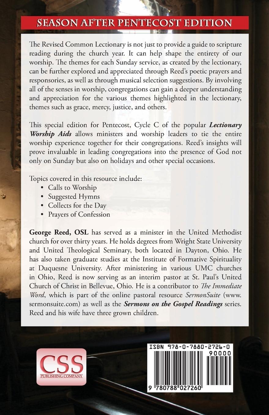 Rückseitencover Lectionary Worship AIDS