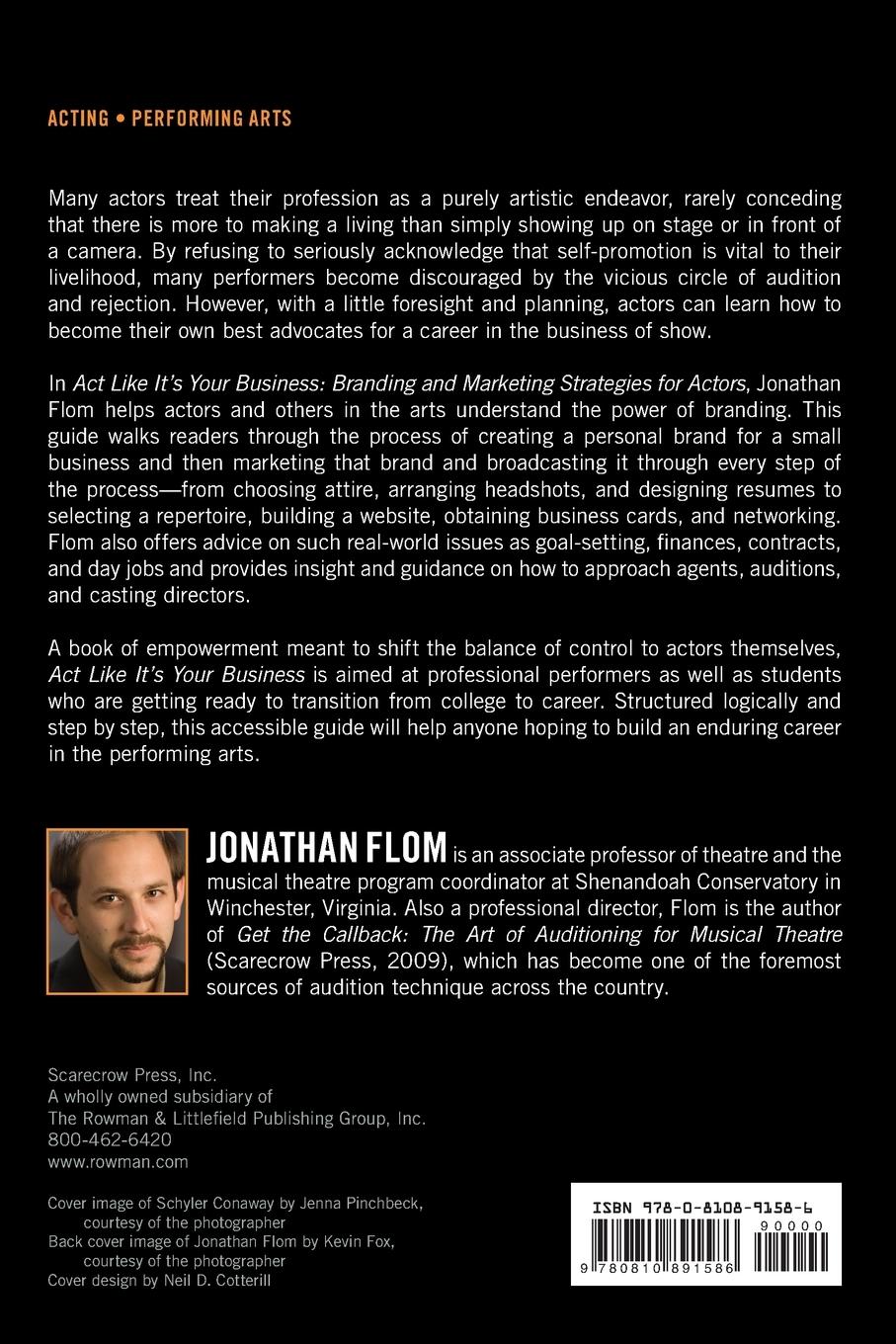 Rückseitencover Act Like It's Your Business