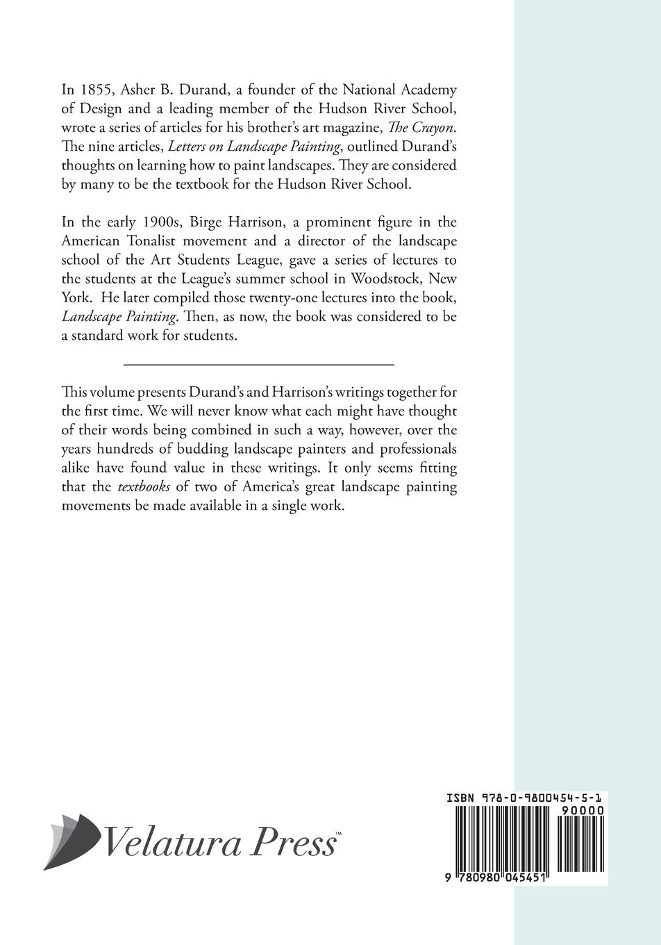 Rückseitencover Landscape Painting