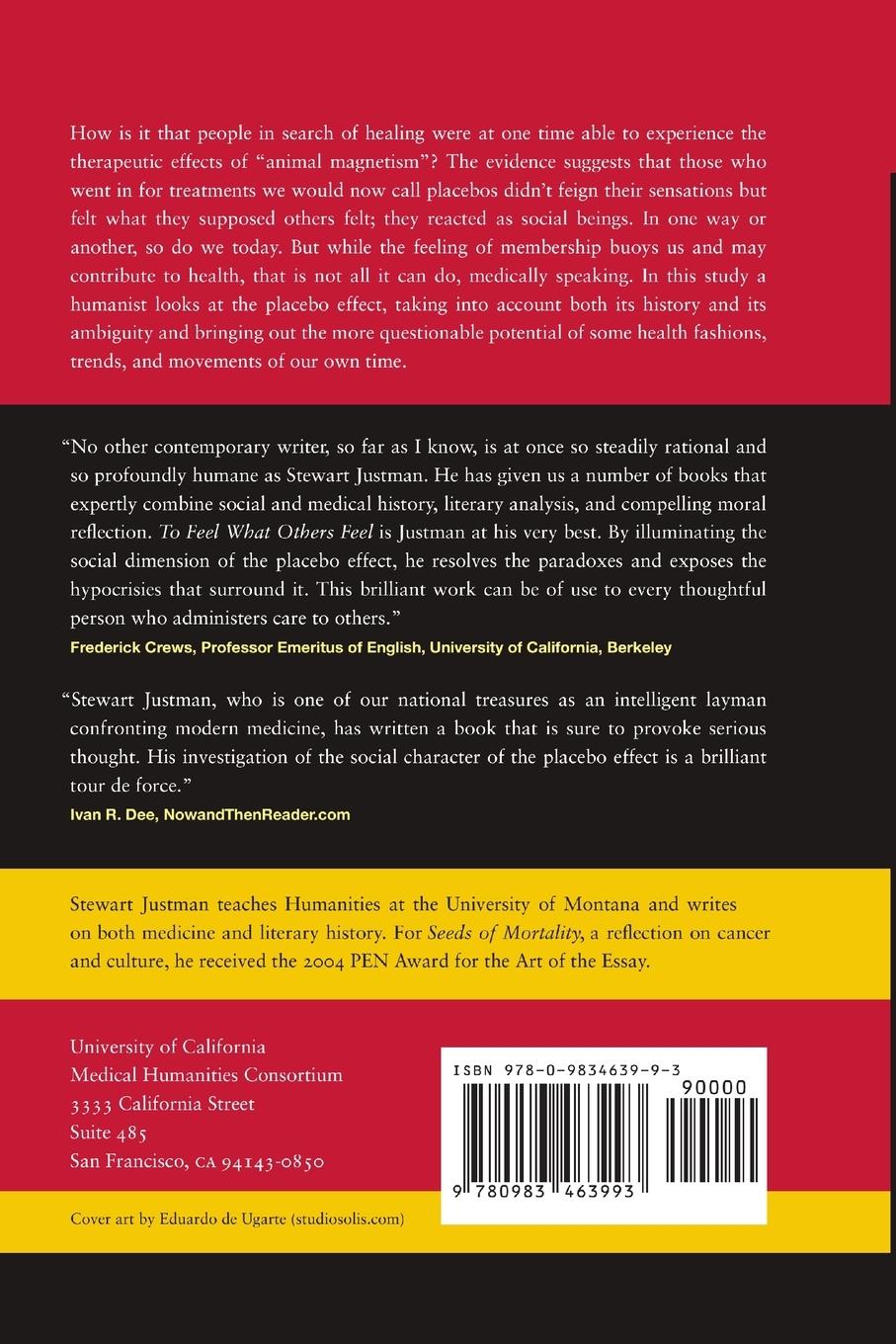 Rückseitencover To Feel What Others Feel