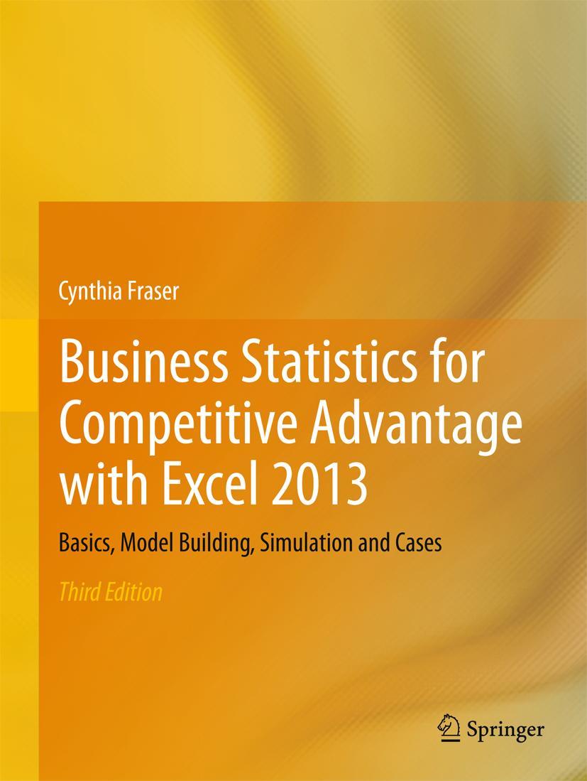 Vorderes Coverbild Business Statistics for Competitive Advantage with Excel 2013