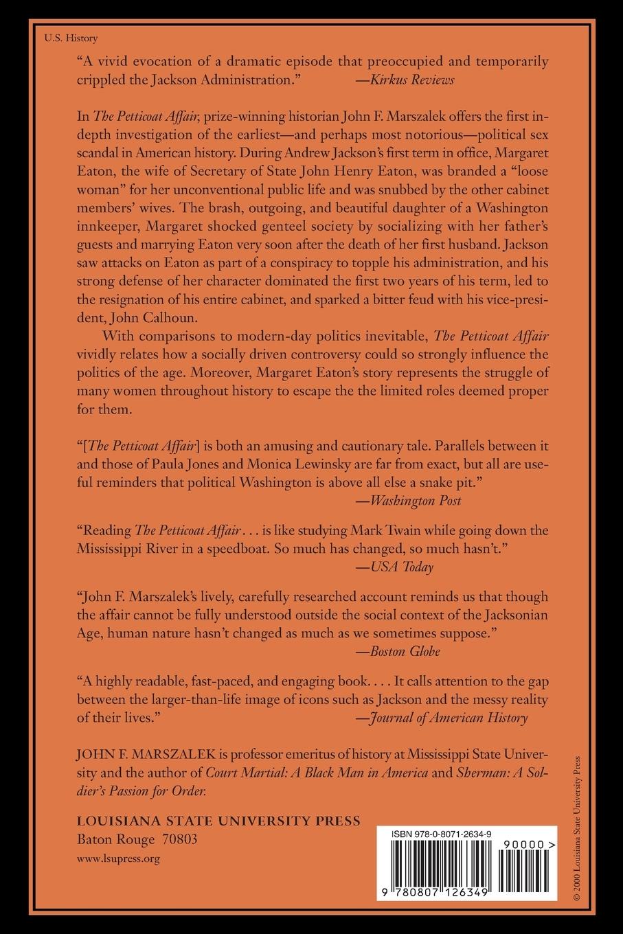 Rückseitencover Petticoat Affair