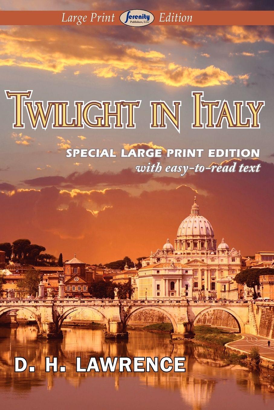Vorderes Coverbild Twilight in Italy (Large Print Edition)