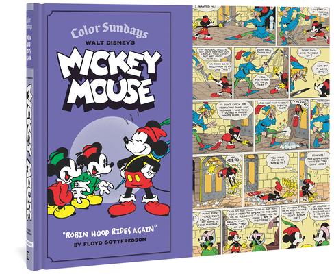 Vorderes Coverbild Walt Disney's Mickey Mouse Color Sundays Robin Hood Rides Again