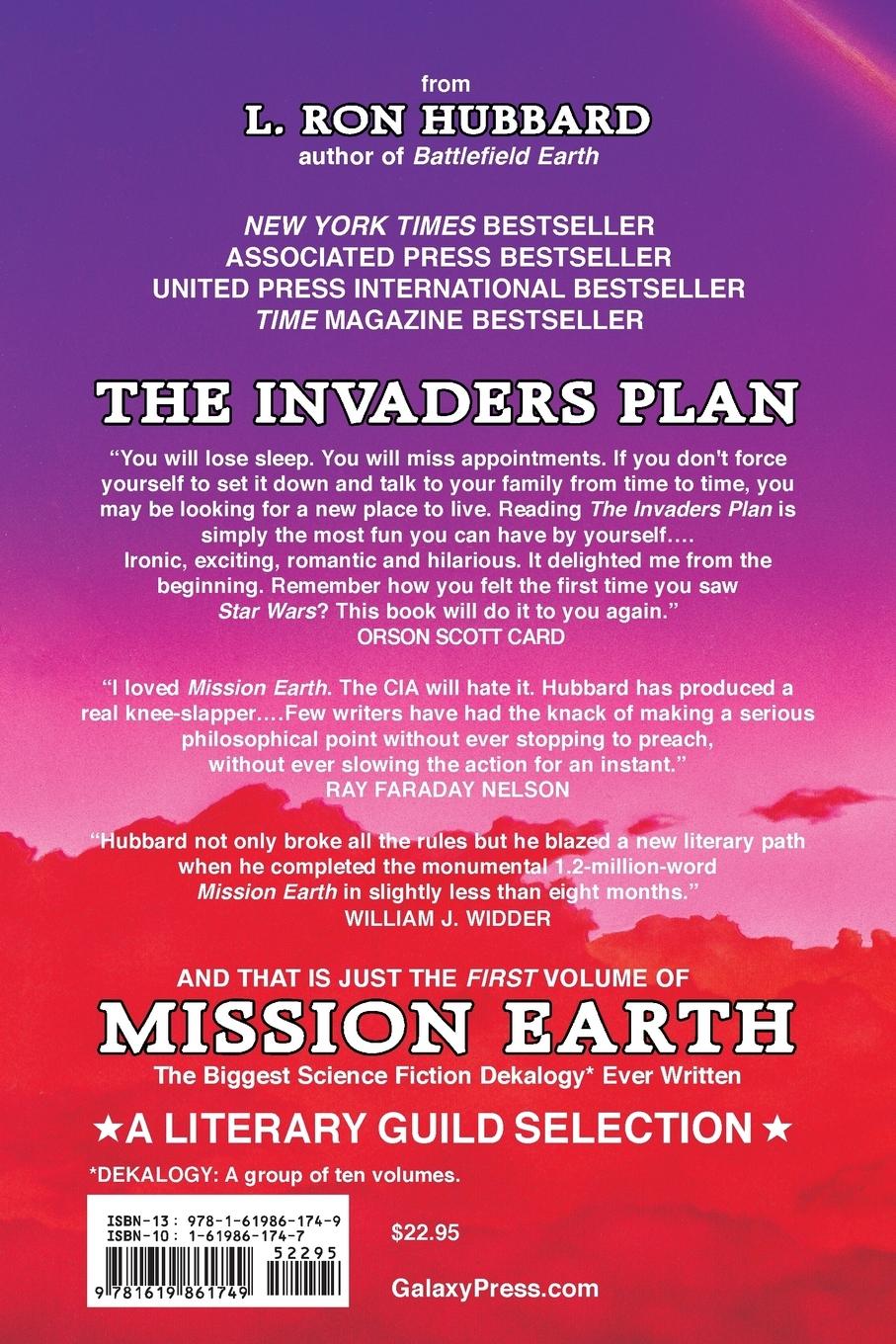 Rückseitencover The Invaders Plan