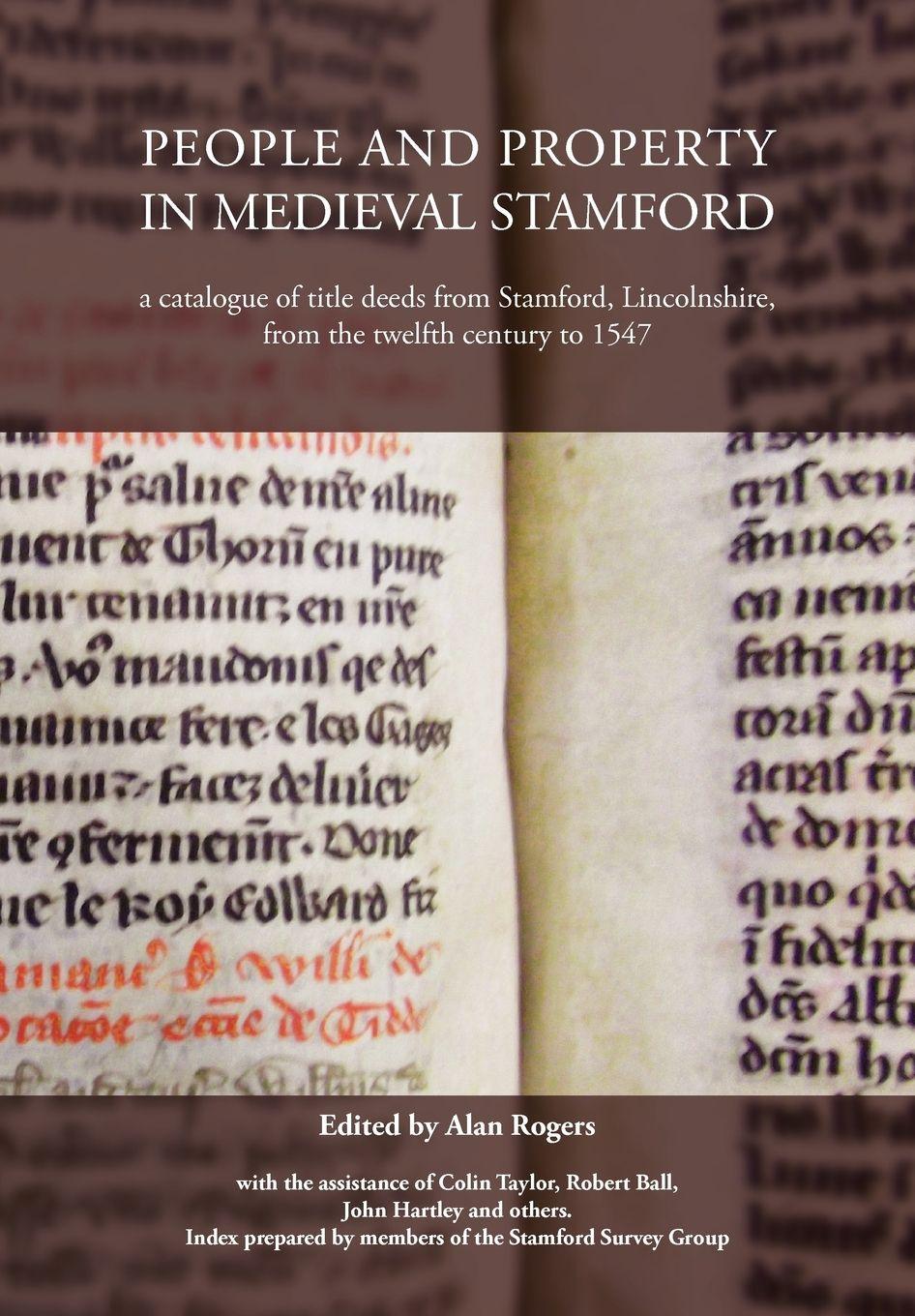 Vorderes Coverbild People and Property in Medieval Stamford