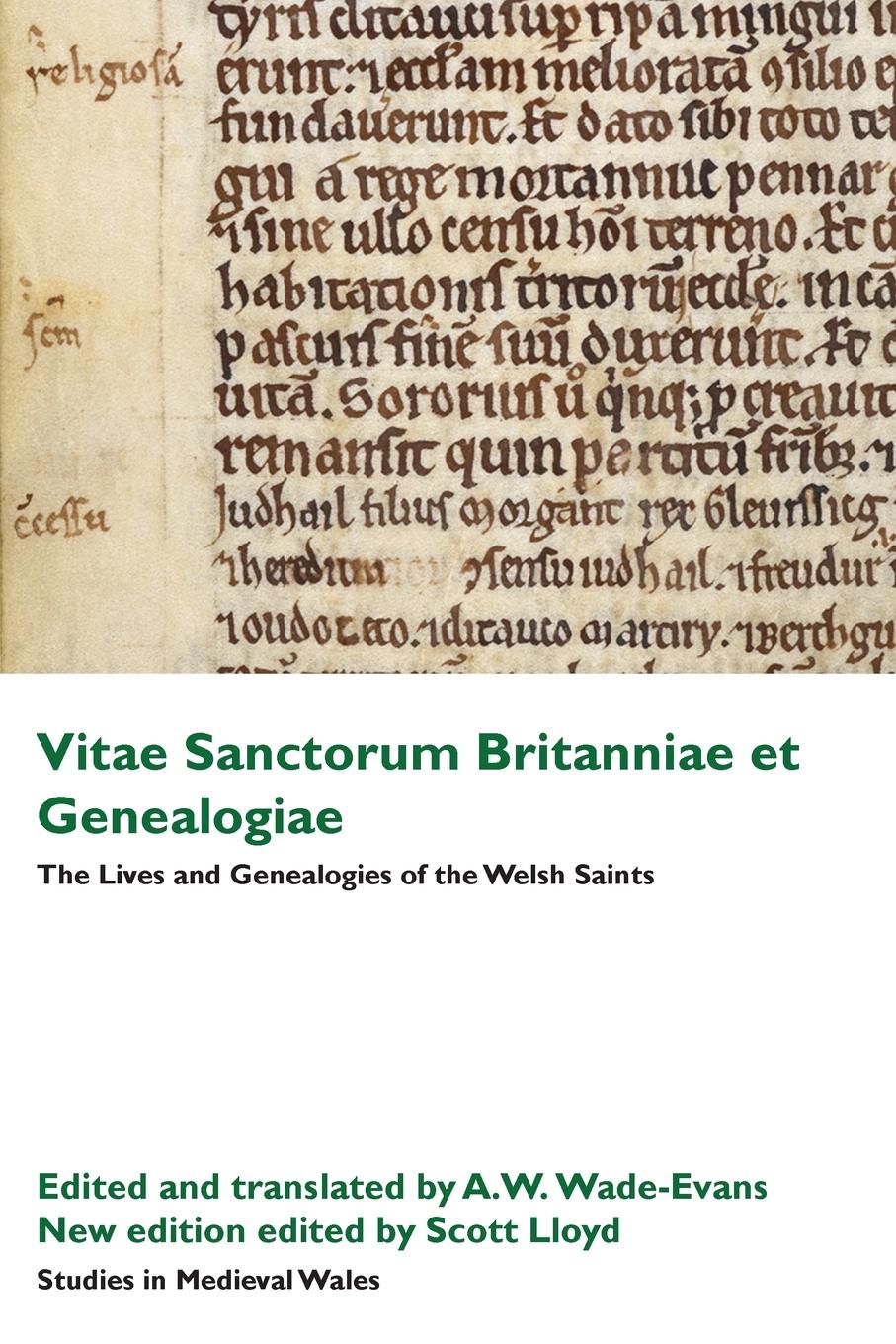 Vorderes Coverbild Vitae Sanctorum Britanniae et Genealogiae