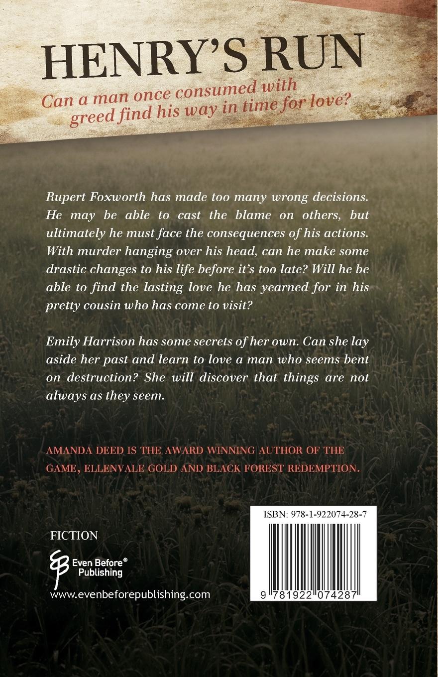 Rückseitencover Henry's Run
