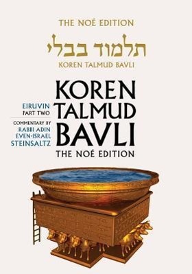 Vorderes Coverbild Koren Talmud Bavli, Vol.5: Tractate Eiruvin, Part 2, Noe Color Edition, Hebrew/English
