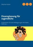 Vorderes Coverbild Finanzplanung für Jugendliche