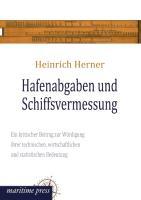 Vorderes Coverbild Hafenabgaben und Schiffsvermessung