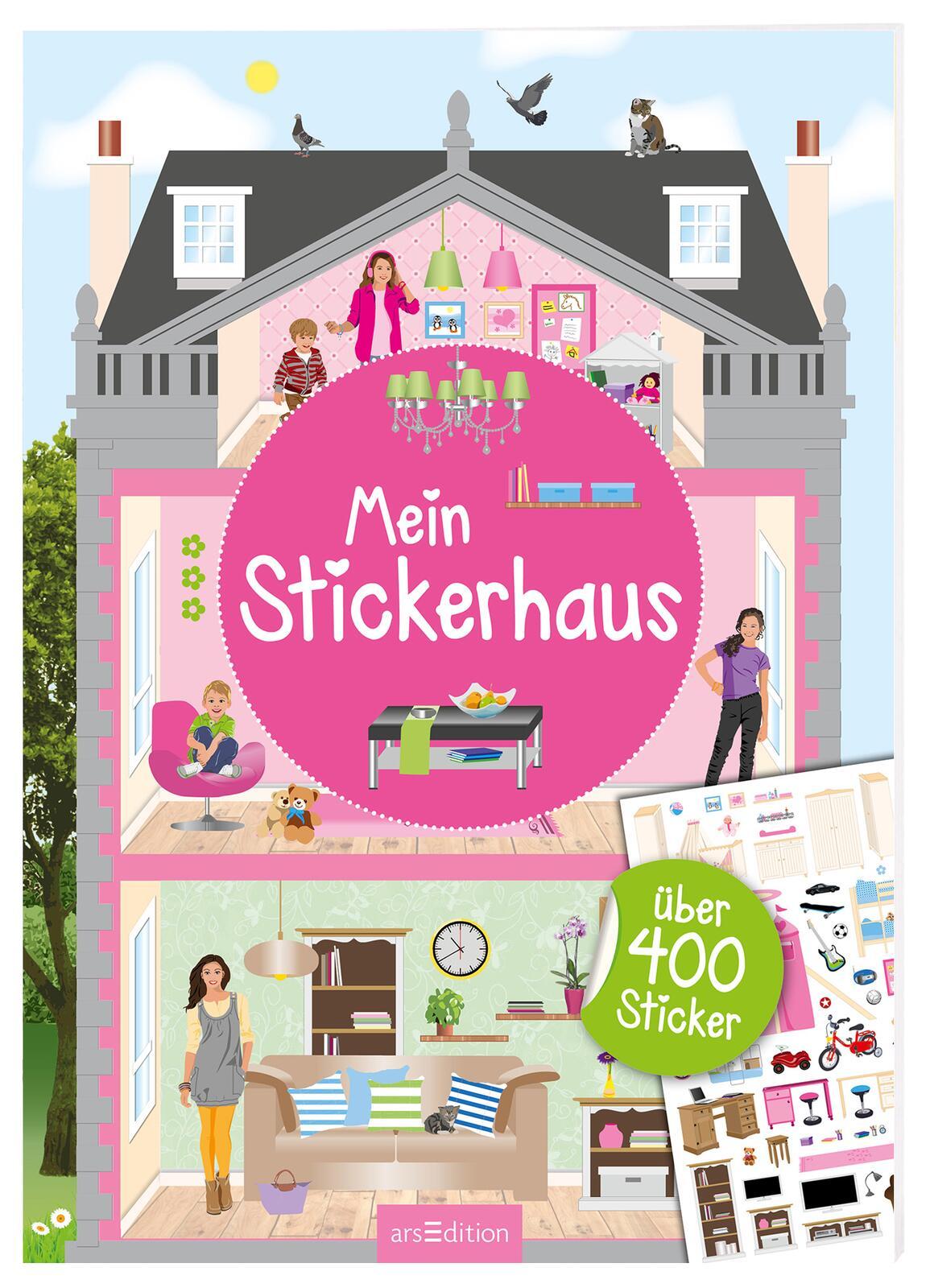Vorderes Coverbild Mein Stickerhaus