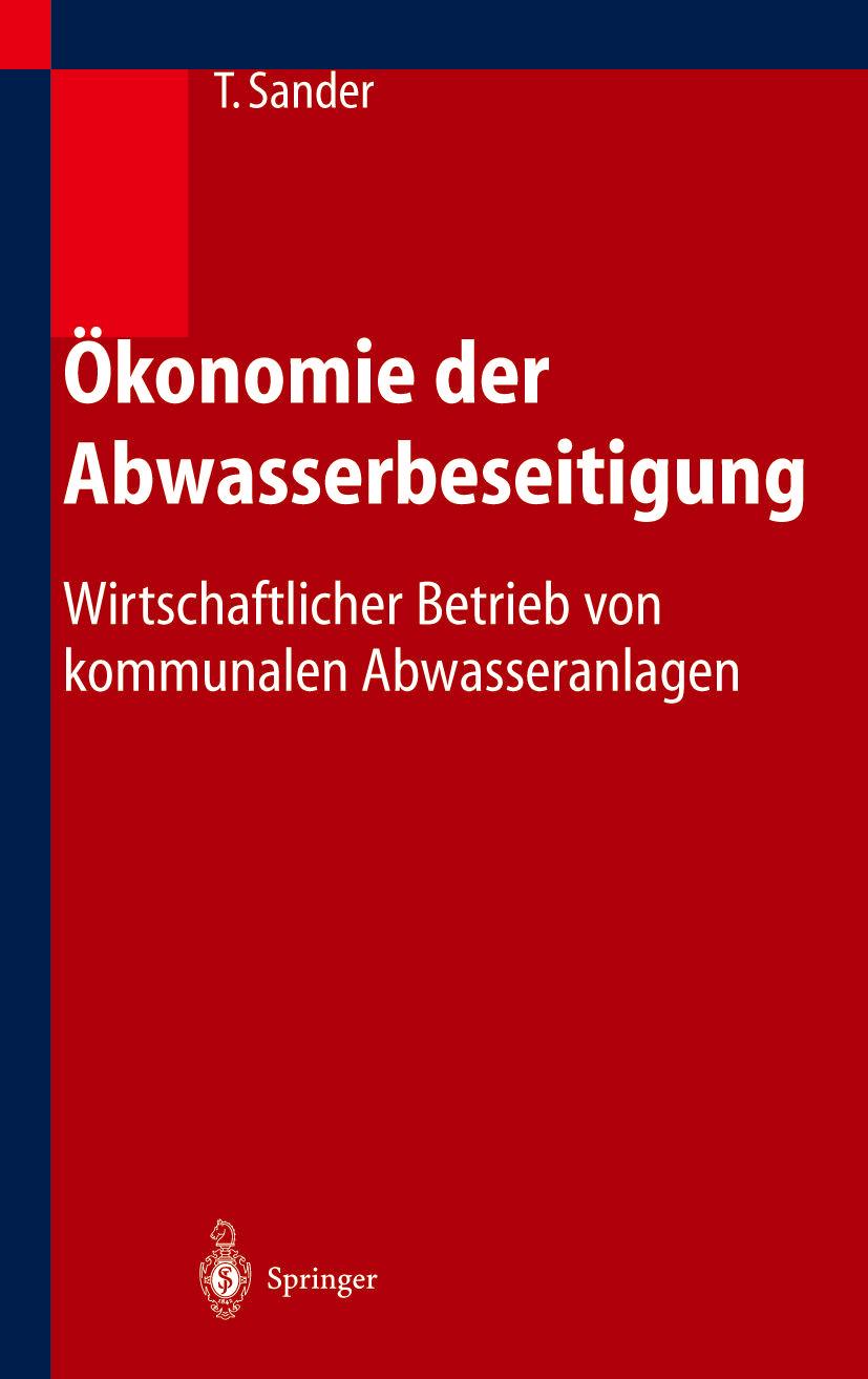 Vorderes Coverbild Ökonomie der Abwasserbeseitigung
