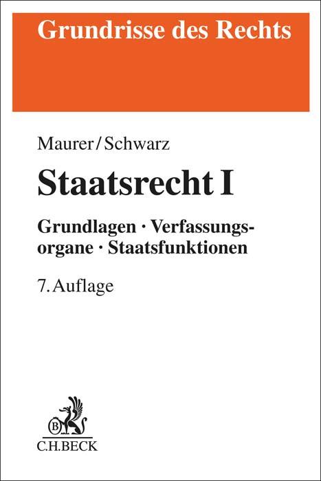 Vorderes Coverbild Staatsrecht I