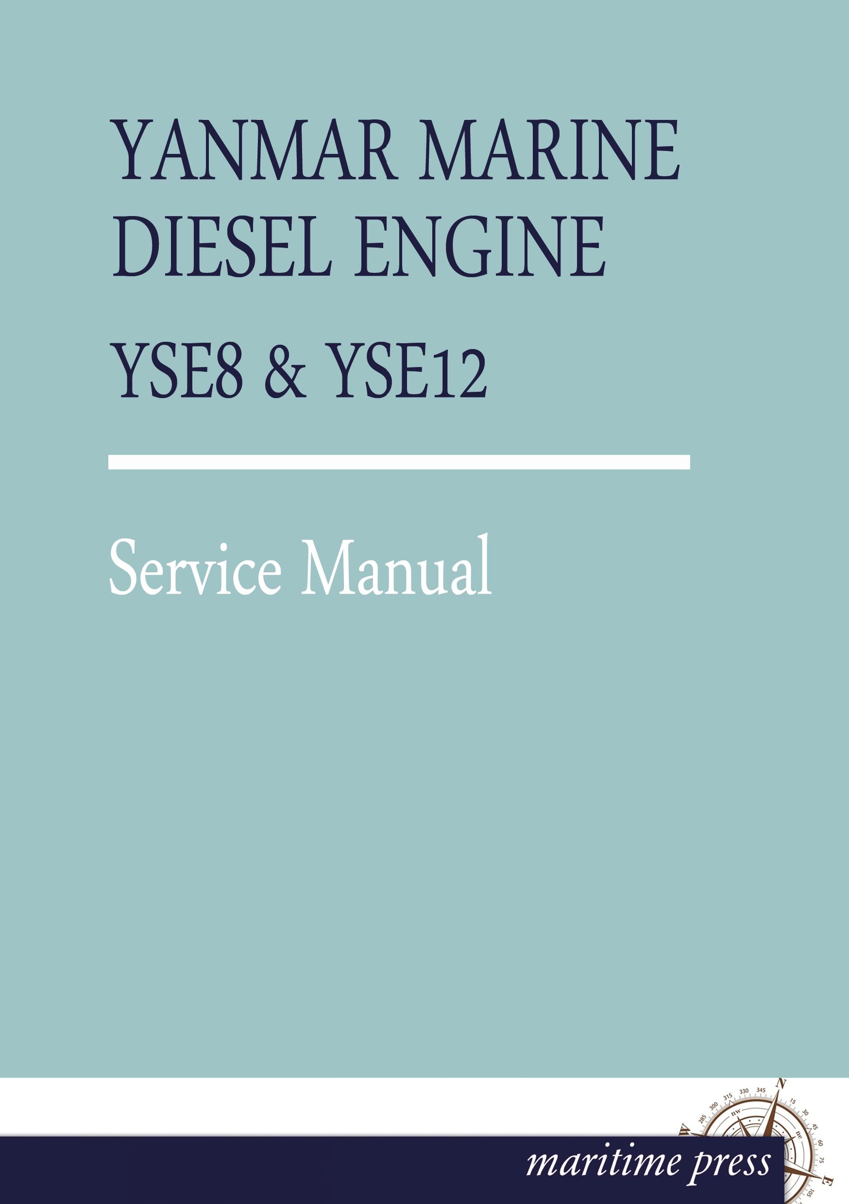 Vorderes Coverbild YANMAR MARINE DIESEL ENGINE YSE8