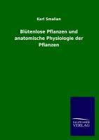 Vorderes Coverbild Blütenlose Pflanzen und anatomische Physiologie der Pflanzen