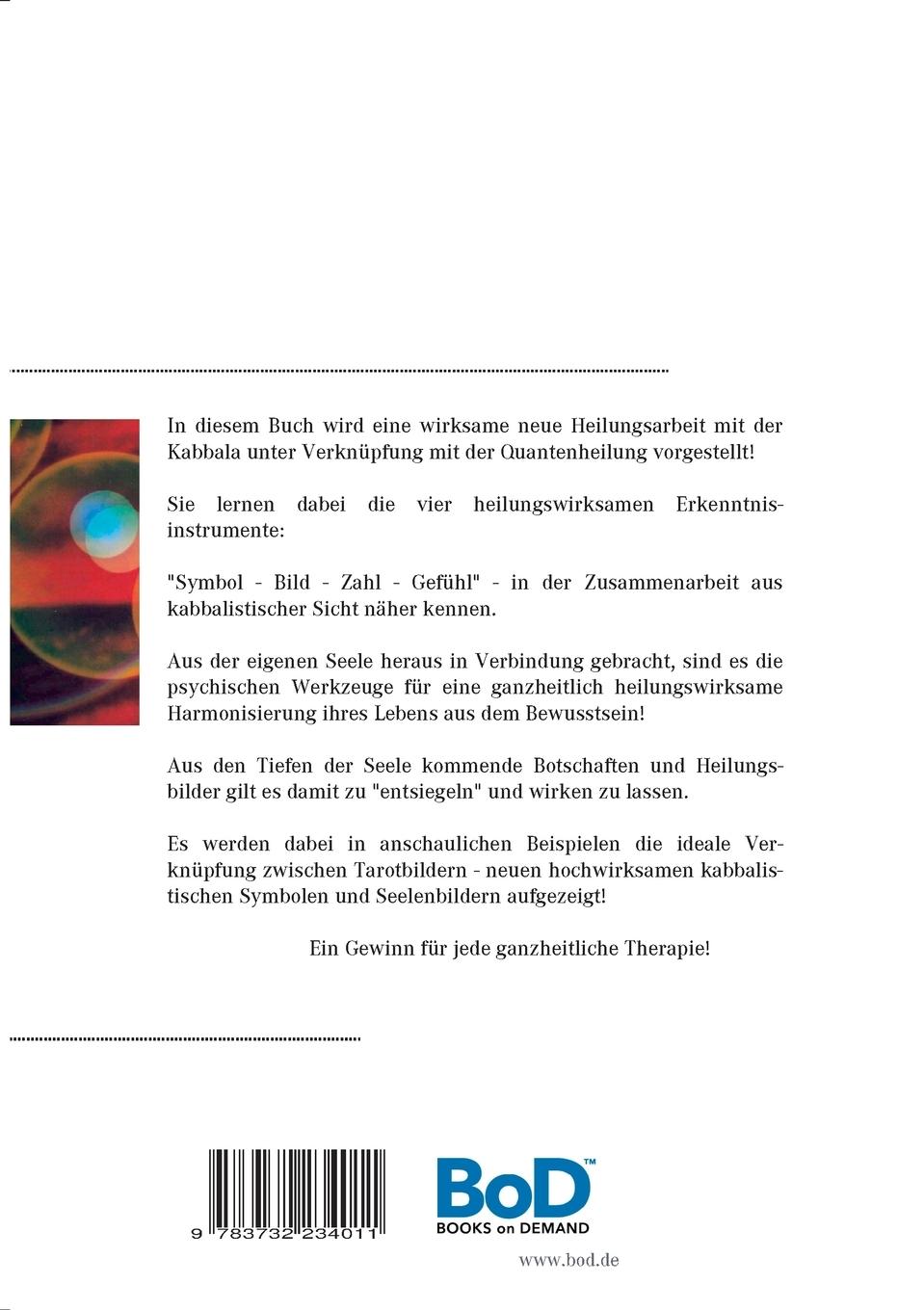 Rückseitencover Kabbalistische Quantentherapie
