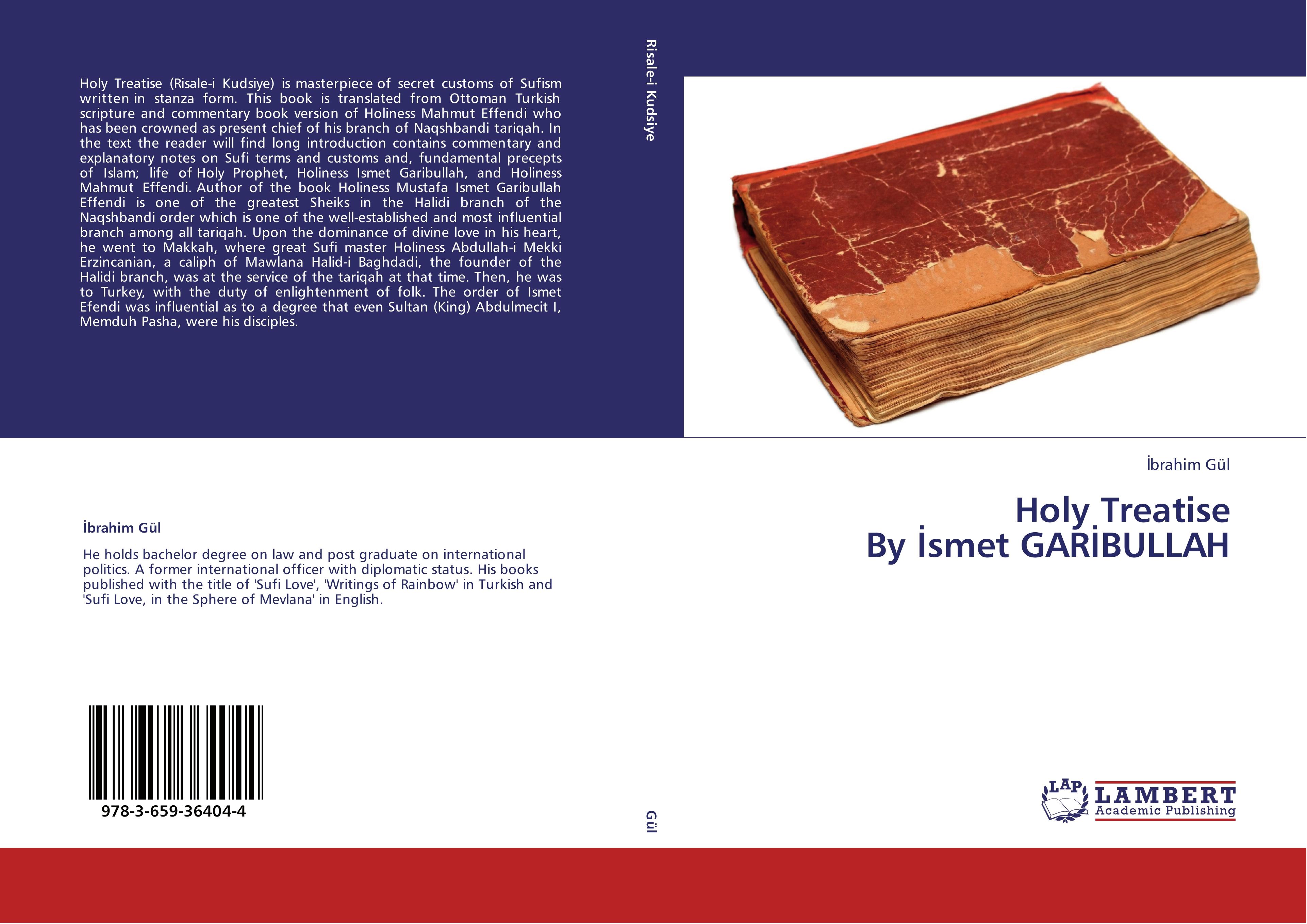 Vorderes Coverbild Holy Treatise By ¿smet GAR¿BULLAH