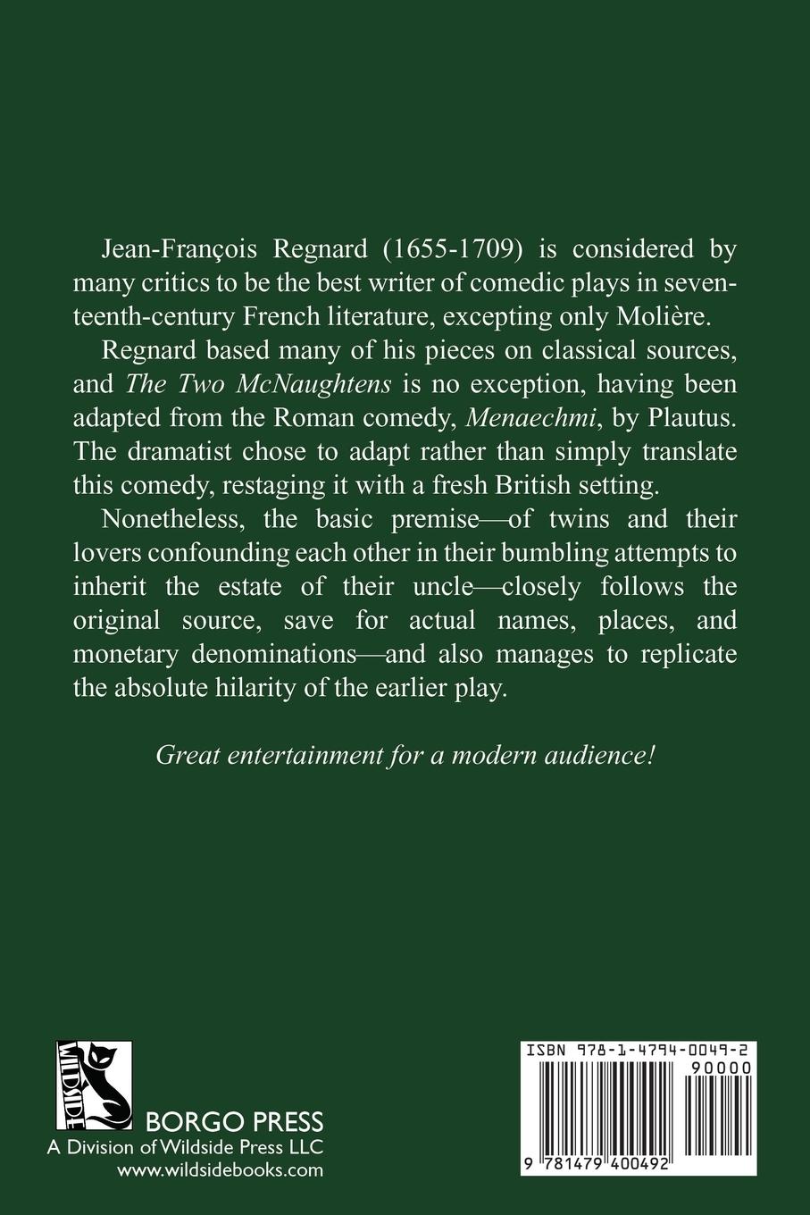 Rückseitencover The Two McNaughtens