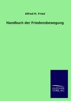 Vorderes Coverbild Handbuch der Friedensbewegung