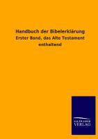 Vorderes Coverbild Handbuch der Bibelerklärung