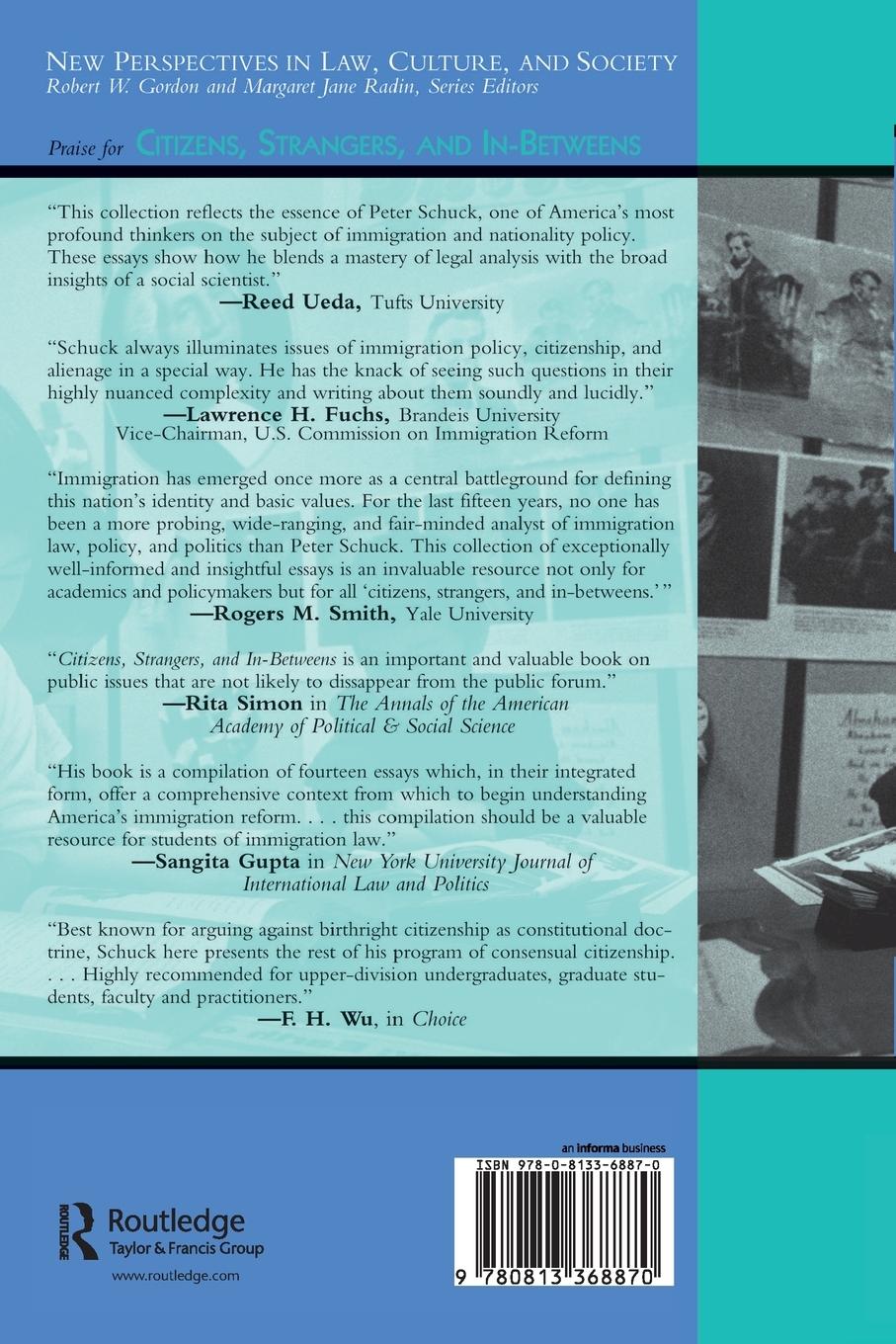 Rückseitencover Citizens, Strangers, And In-betweens