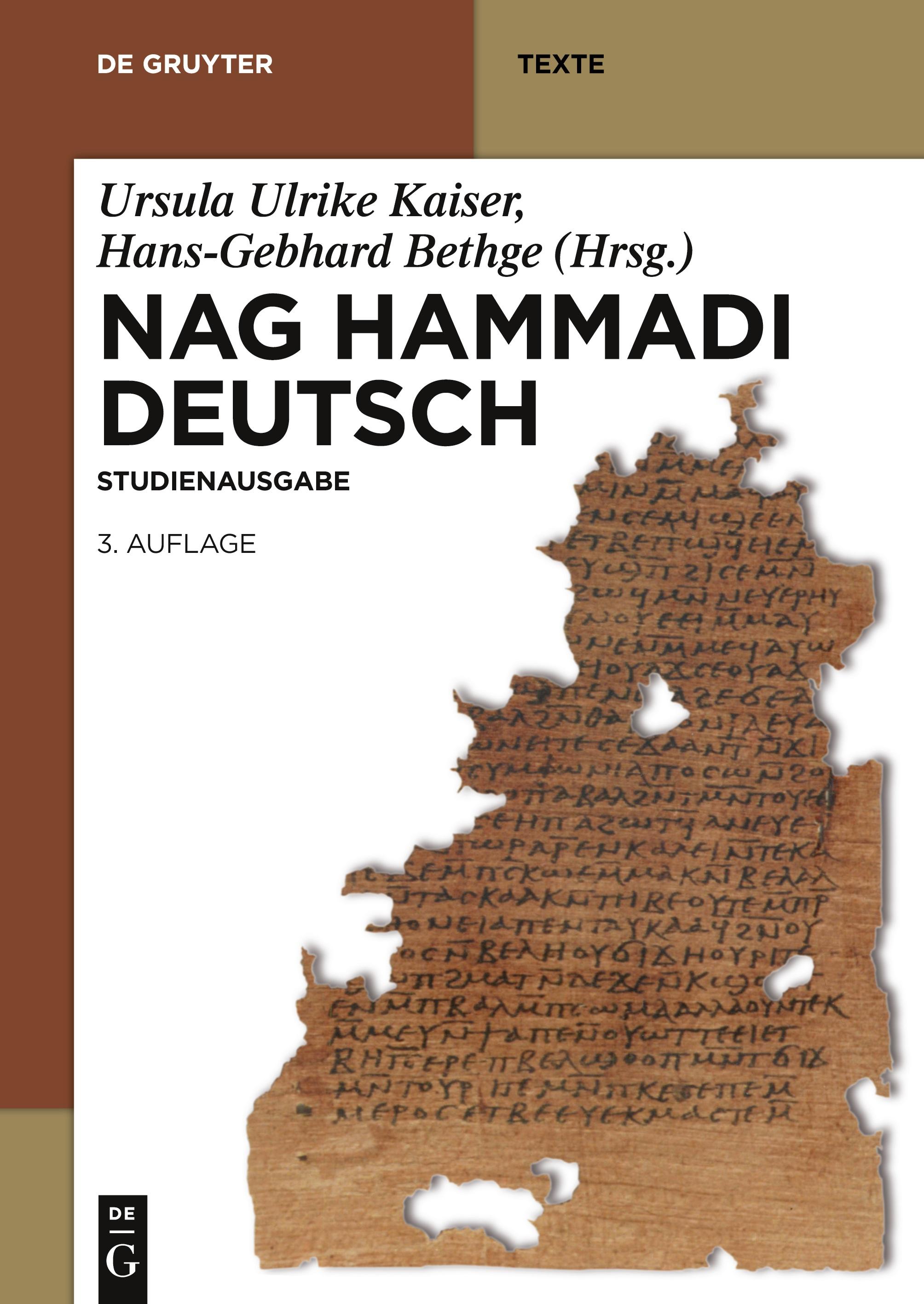 Vorderes Coverbild Nag Hammadi Deutsch