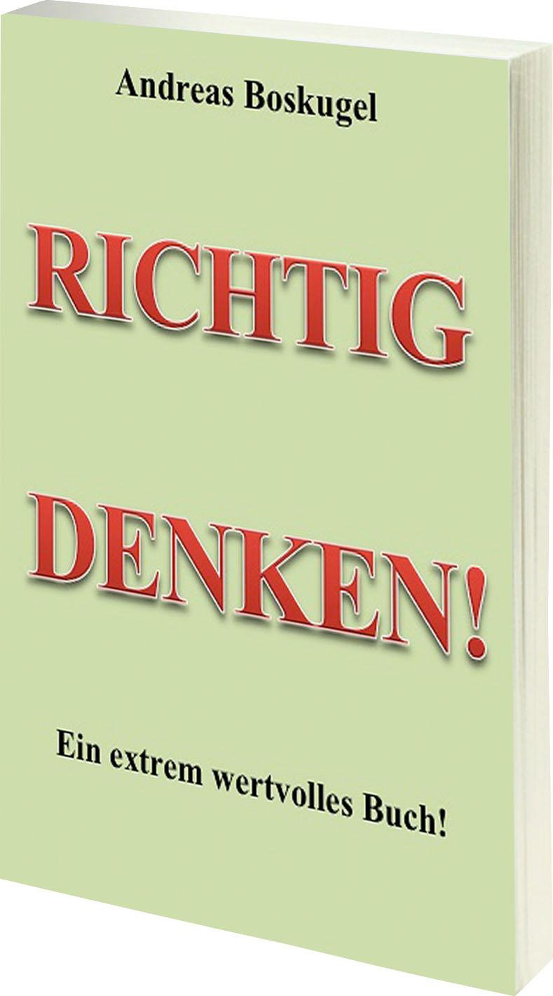Vorderes Coverbild RICHTIG DENKEN!