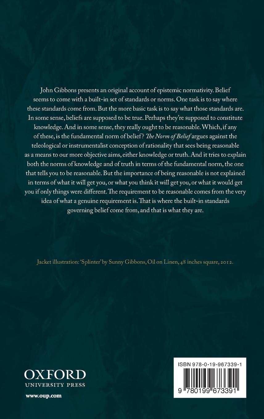 Rückseitencover Norm of Belief C