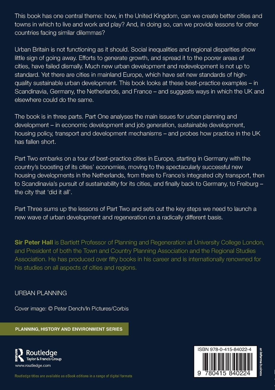 Rückseitencover Good Cities, Better Lives