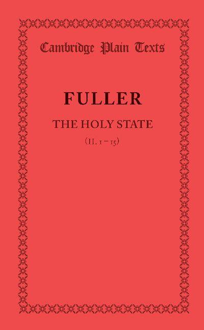 Vorderes Coverbild The Holy State