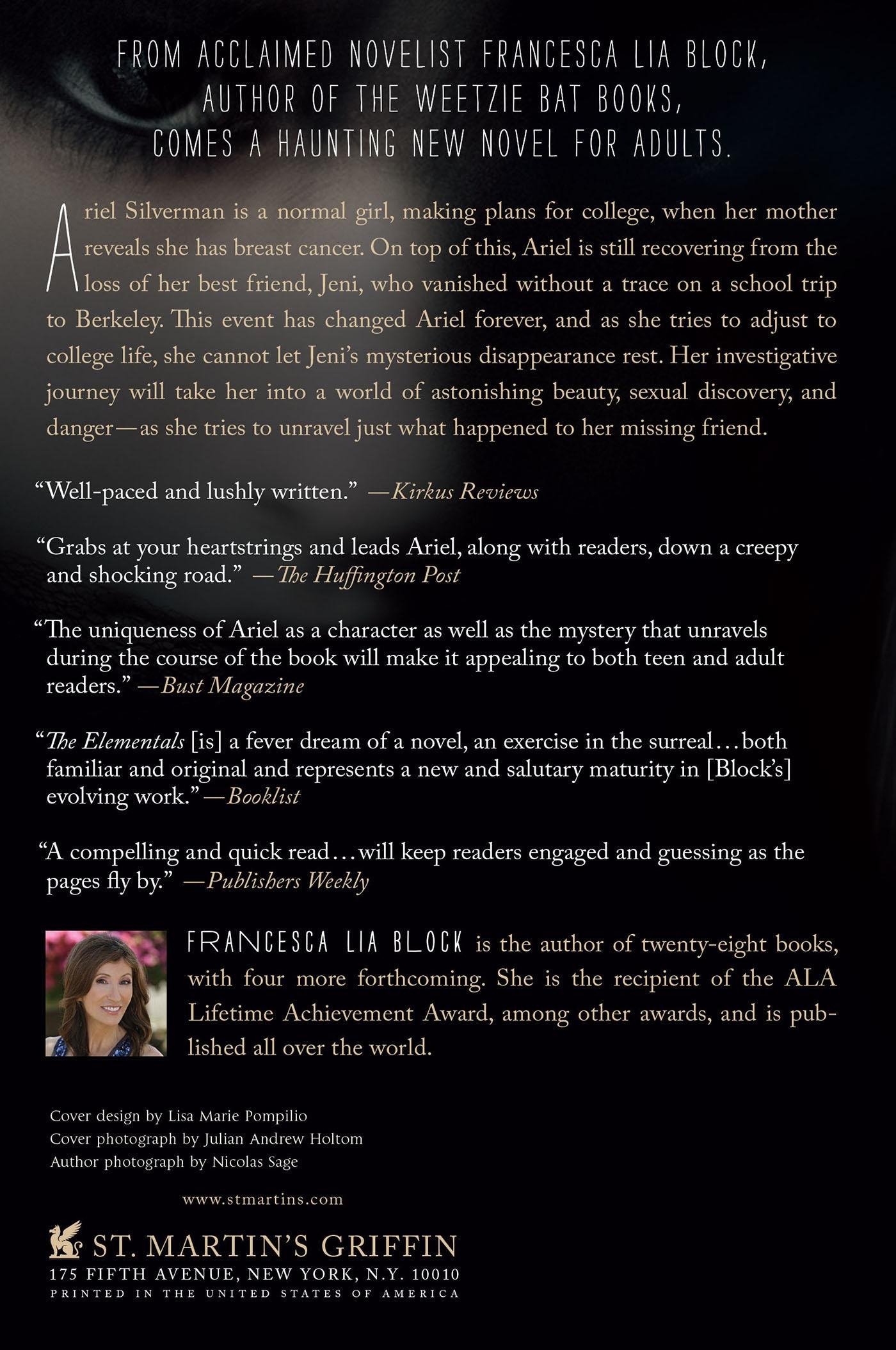 Rückseitencover ELEMENTALS