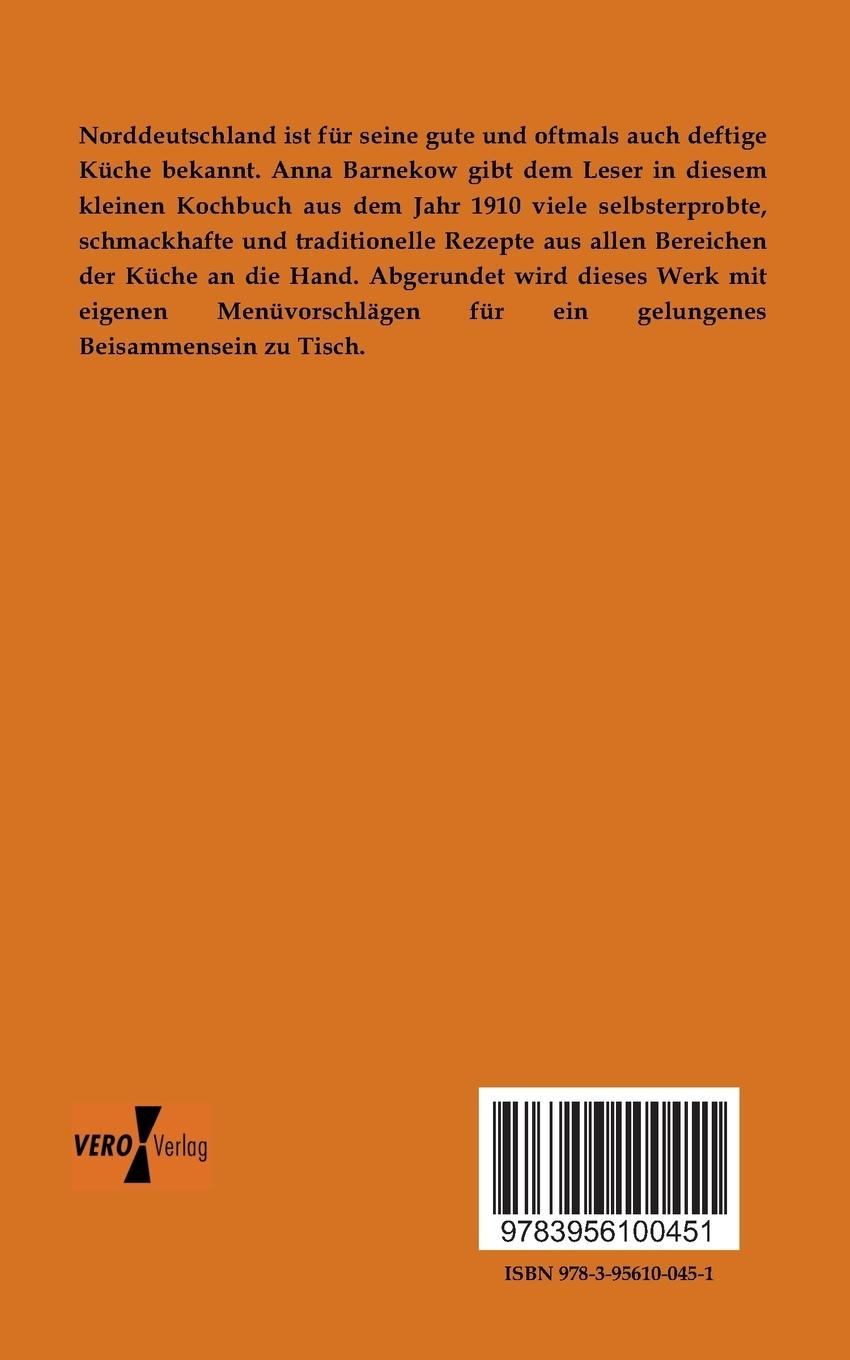 Rückseitencover Norddeutsches Kochbuch