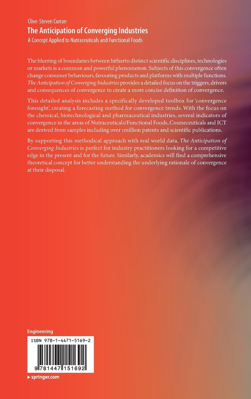 Rückseitencover The Anticipation of Converging Industries