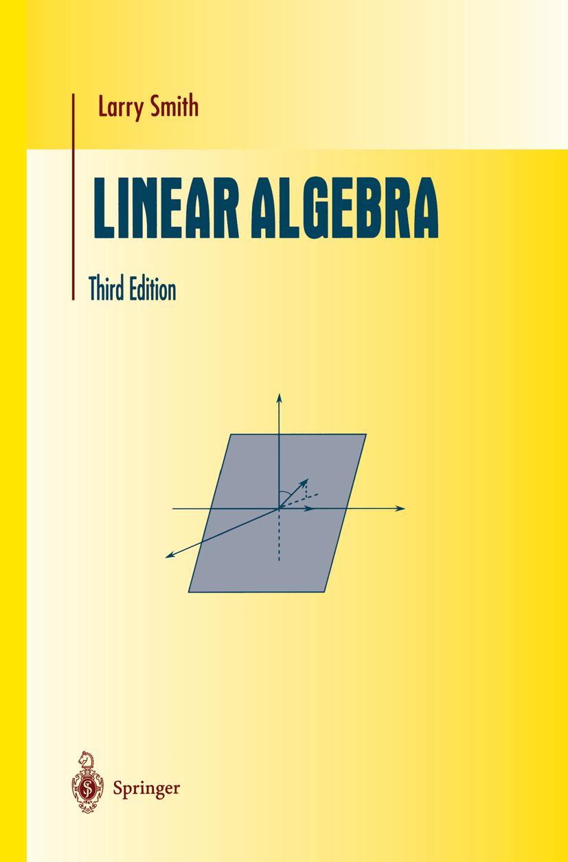 Vorderes Coverbild Linear Algebra