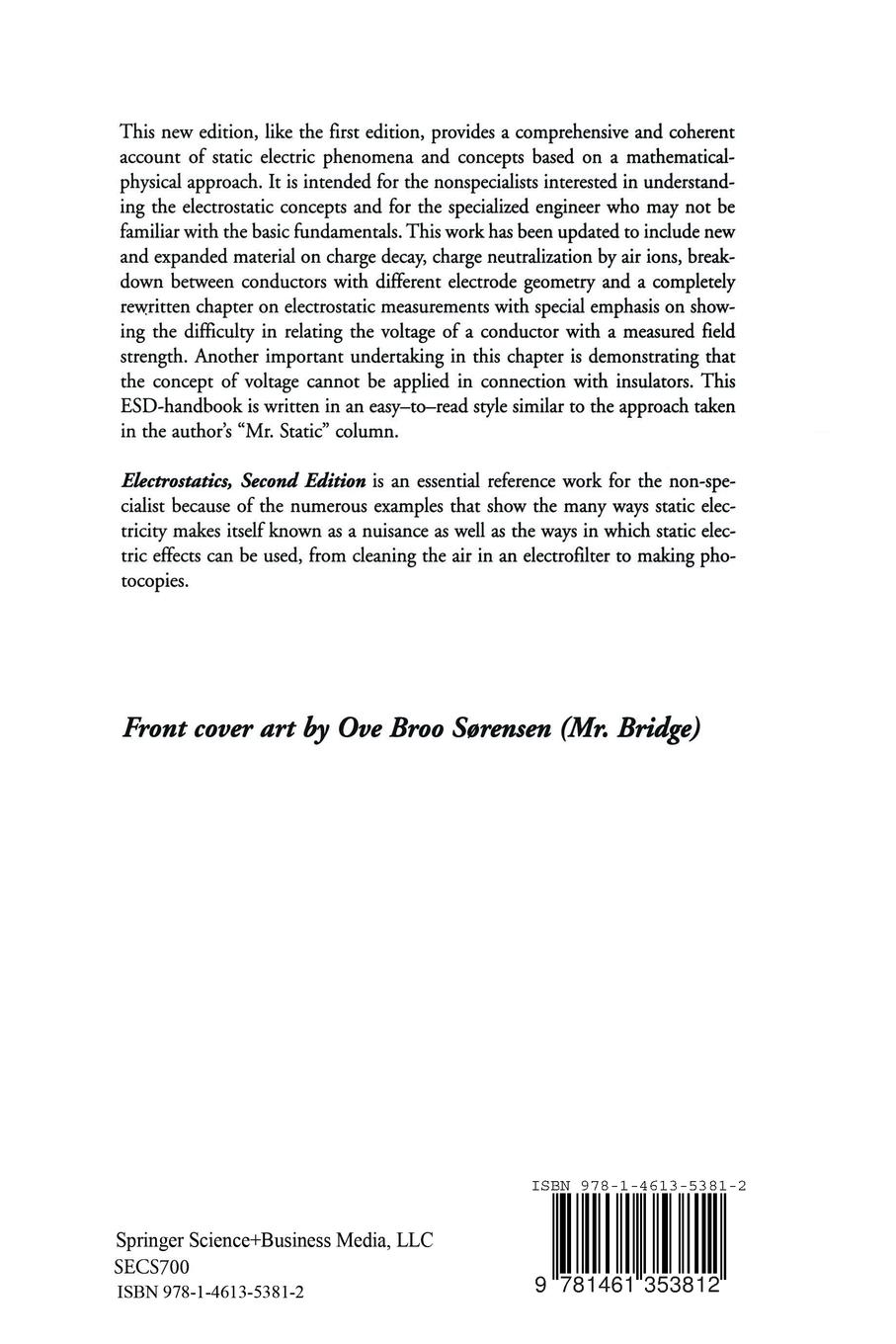 Rückseitencover Electrostatics