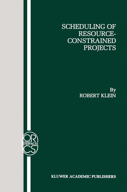 Vorderes Coverbild Scheduling of Resource-Constrained Projects