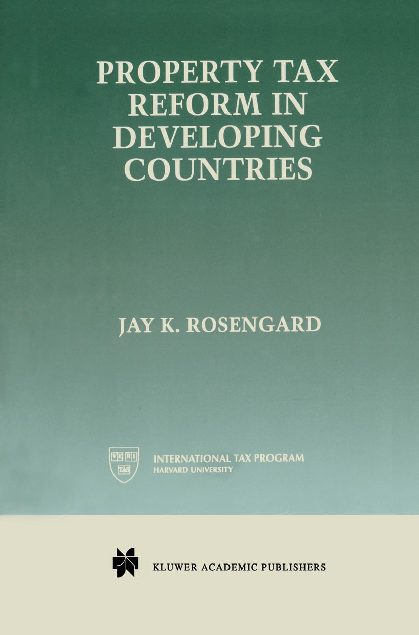 Vorderes Coverbild Property Tax Reform in Developing Countries