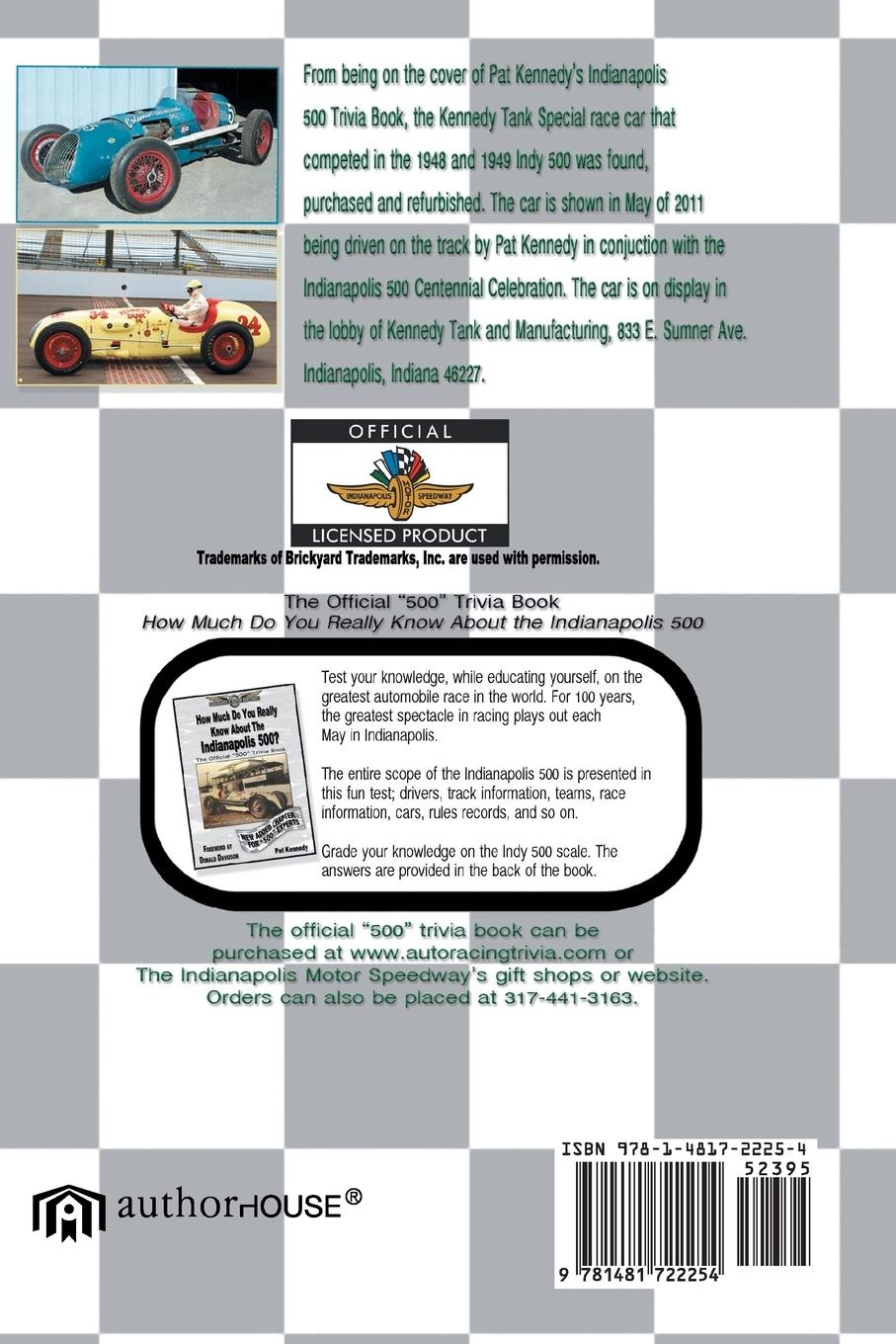 Rückseitencover Indy 500 Recaps the Short Chute Edition