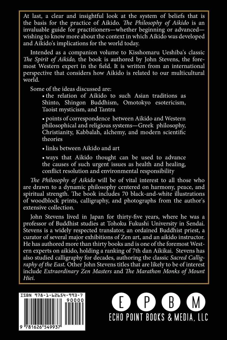 Rückseitencover The Philosophy of Aikido