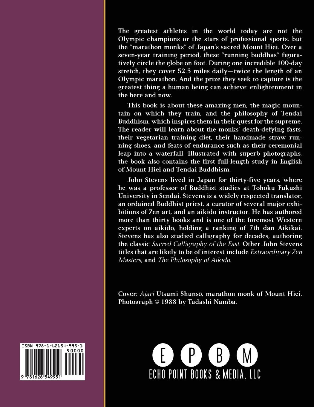 Rückseitencover The Marathon Monks of Mount Hiei